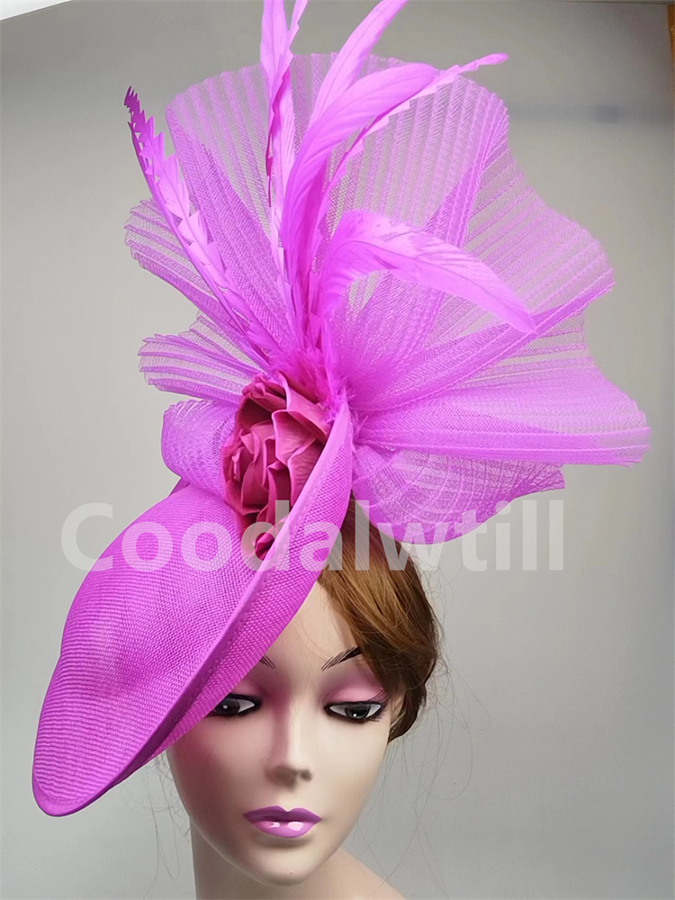 Women'S Fashion Kentucky Derby - Elegante Blume Fascinator Pillbox Cap Hochzeit