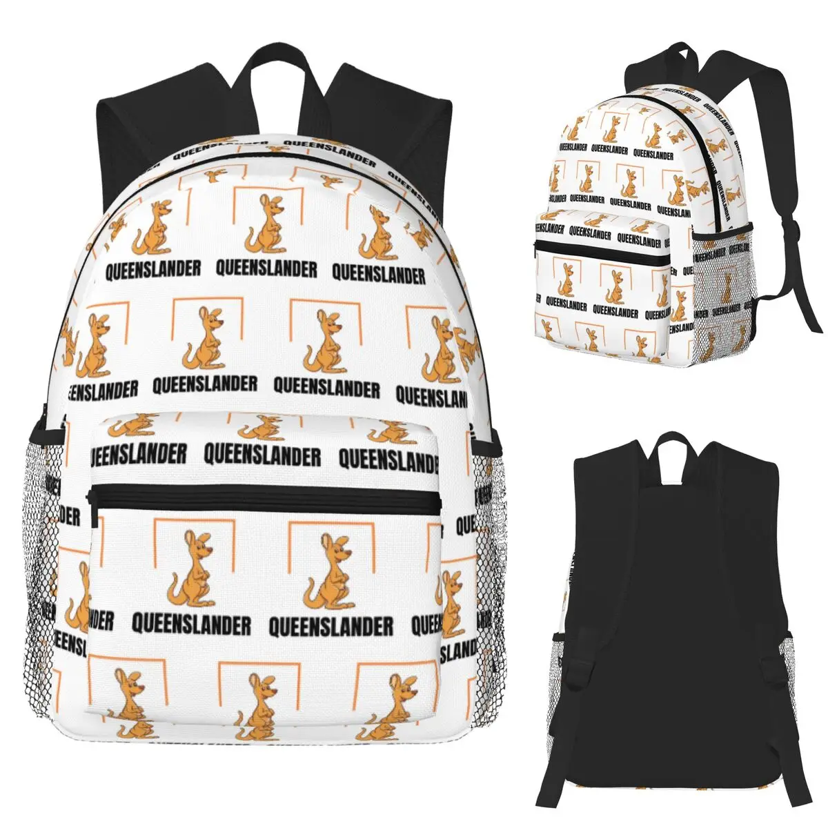 Women'S Fashion Queensland - Queensland Maroons Studenten-Rucksack, Schultasche, Wandern, Reisen,