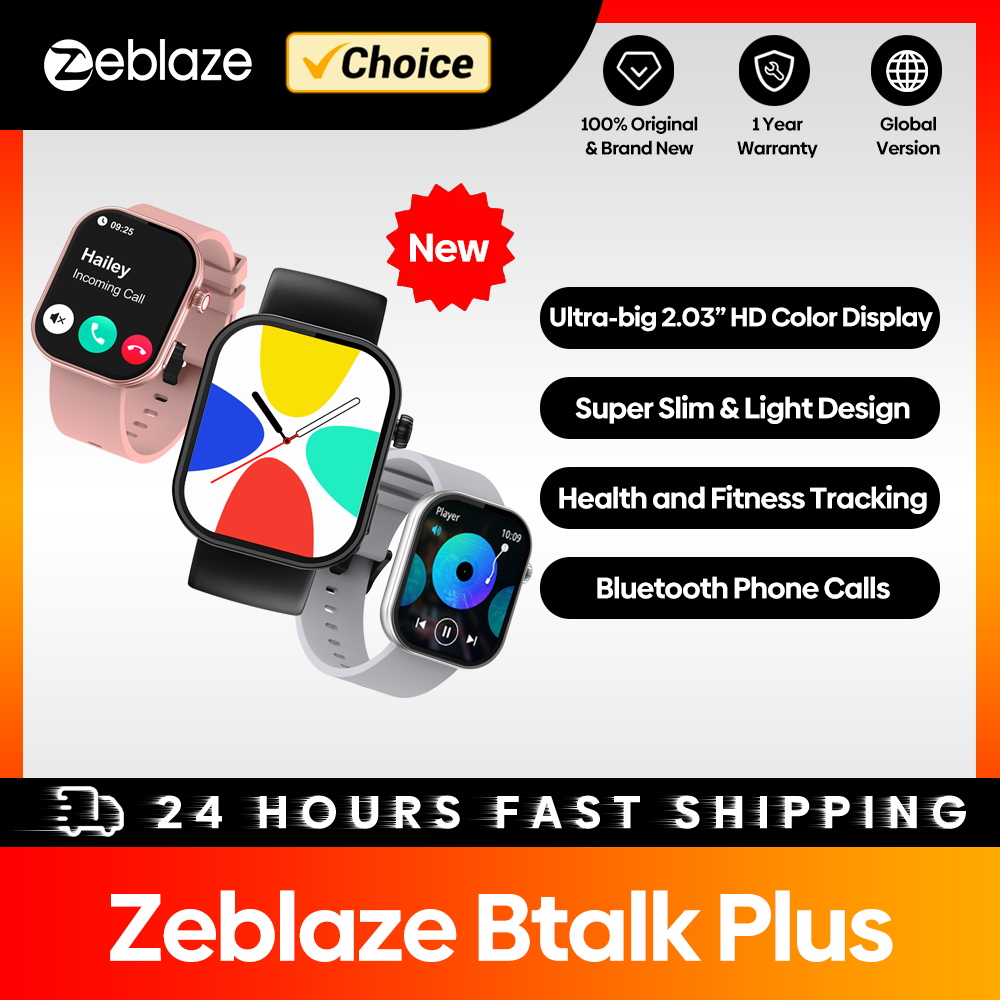 Turkey Women Fashion - Neue Zeblaze Btalk Plus Smartwatch mit
