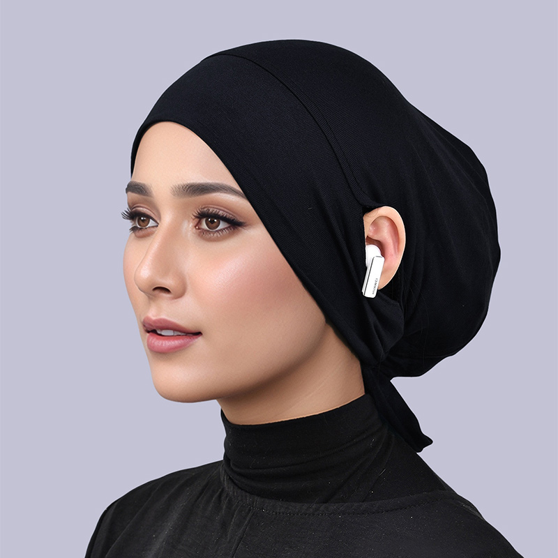 Women'S Fashion Visor - Einstellbare Modal Unter Kappe Mit Ohr