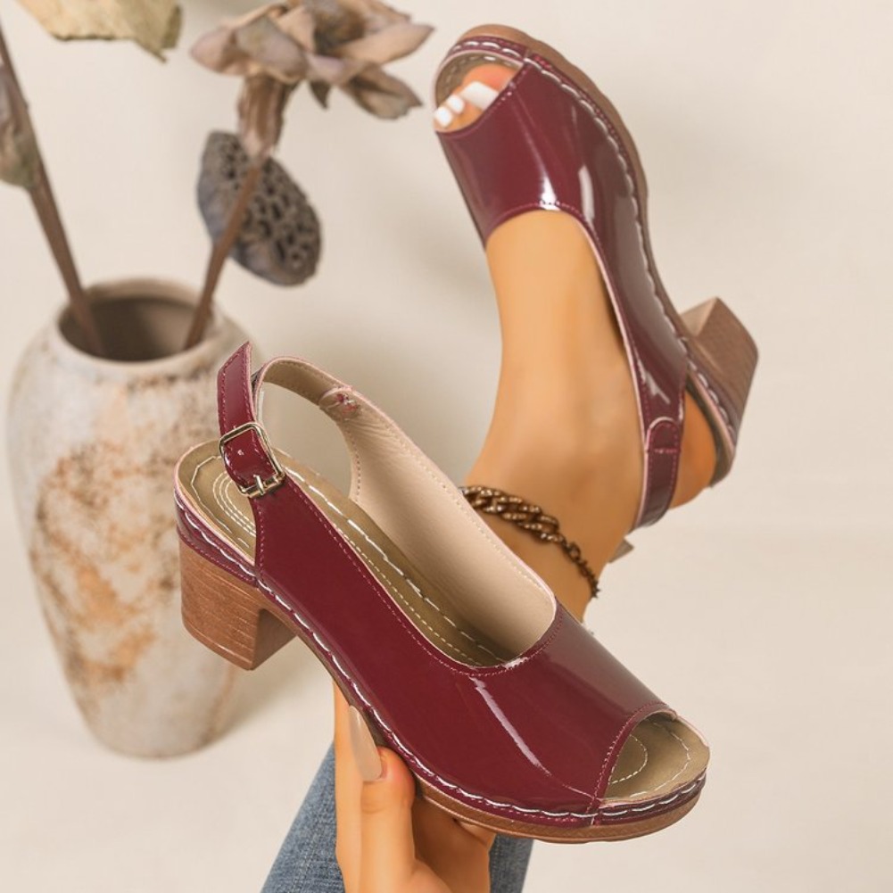 Women Fashion Trend 2026 - 2026 Neue Damen-Absatzsandalen Elegante Peeptoe-Schuhe Damen