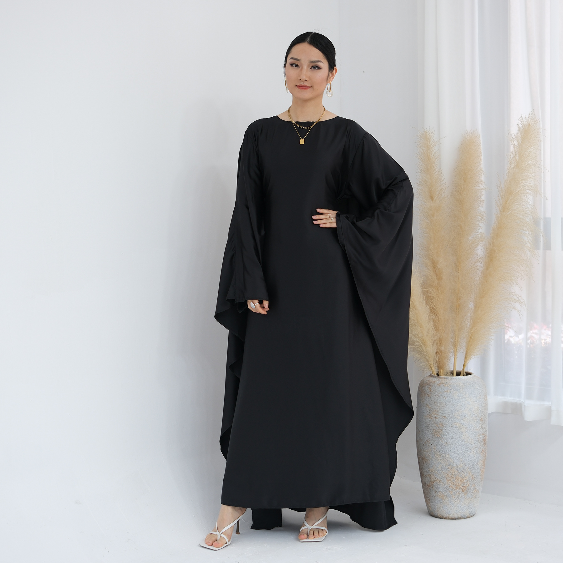 Turkey Women Fashion - 2026 Ramadan Arabische Damen Muslimisches Bescheidenes