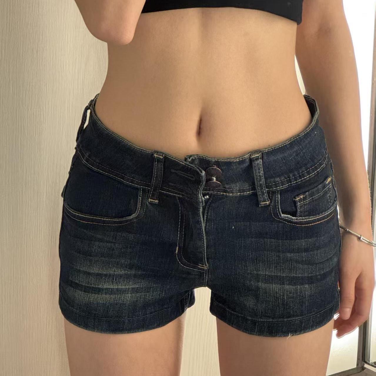Women'S Fashion Petite - Damen Petite Low Waist Vintage Denim