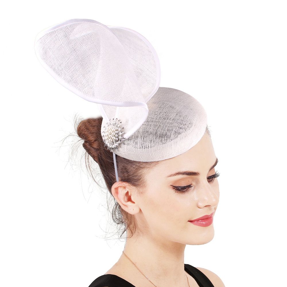 Women'S Fashion Kentucky Derby - Eleganter Damen-Sinamay-Hut mit Schleife, Kentucky Derby