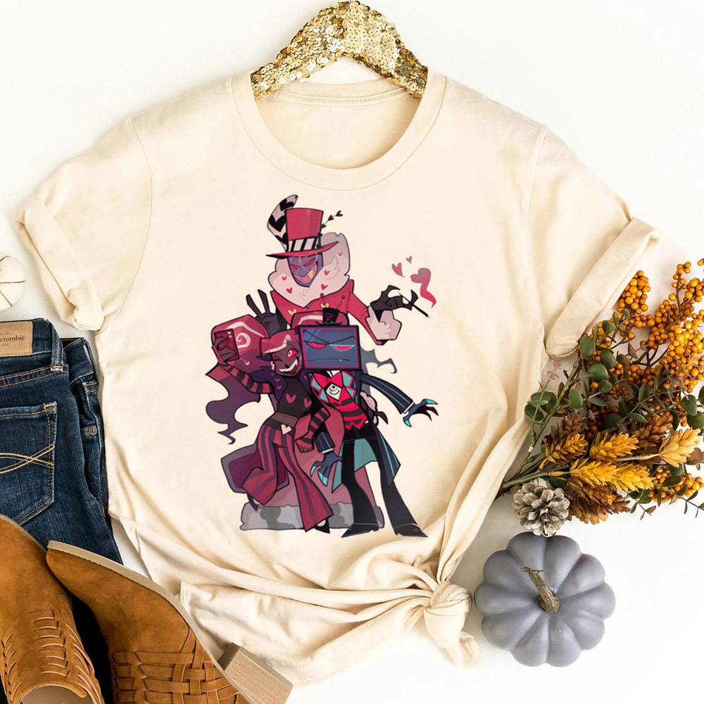 Hazbin Hotel T-Shirt Shoujo ko – Women Fashion 80S Bewertung und Preis