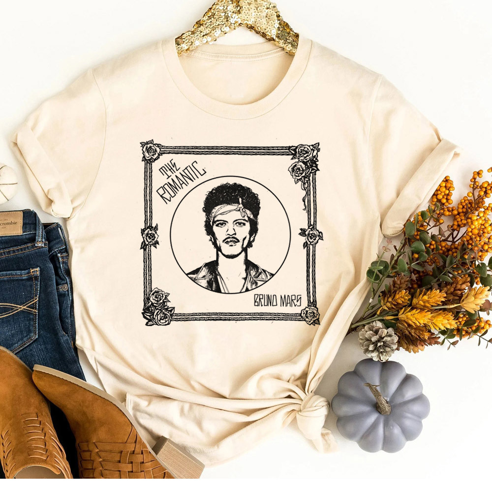 Bruno Mars Shirt Damen Gothic  – Women Fashion 80S Bewertung und Preis