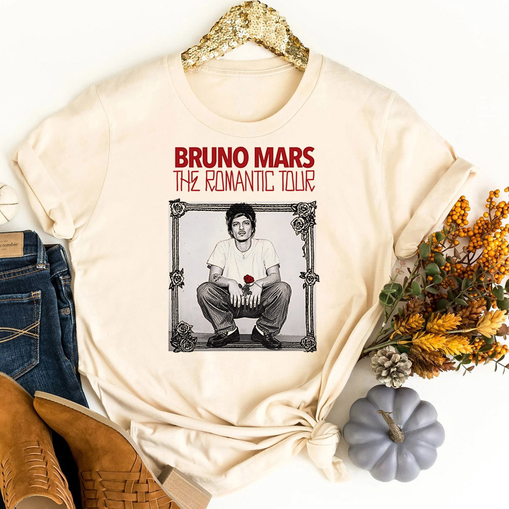 Bruno Mars Shirt Damen Gothic  – Women Fashion 80S Bewertung und Preis
