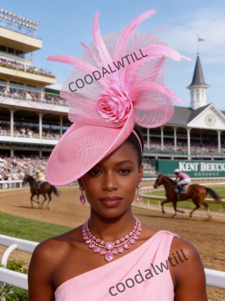 Derby Pferderennen Kopfschmuck – Women'S Fashion Kentucky Derby Bewertung und Preis