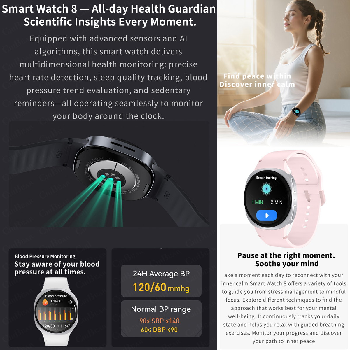 2026 Neue Smartwatches 8 Mini  – Turkey Women Fashion Bewertung und Preis