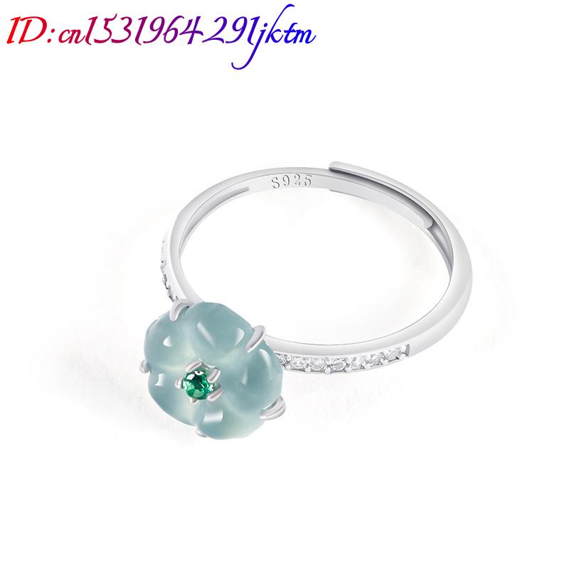 Blaue Burmesische Jadeit-Blume – Women'S Fashion Bewertung und Preis