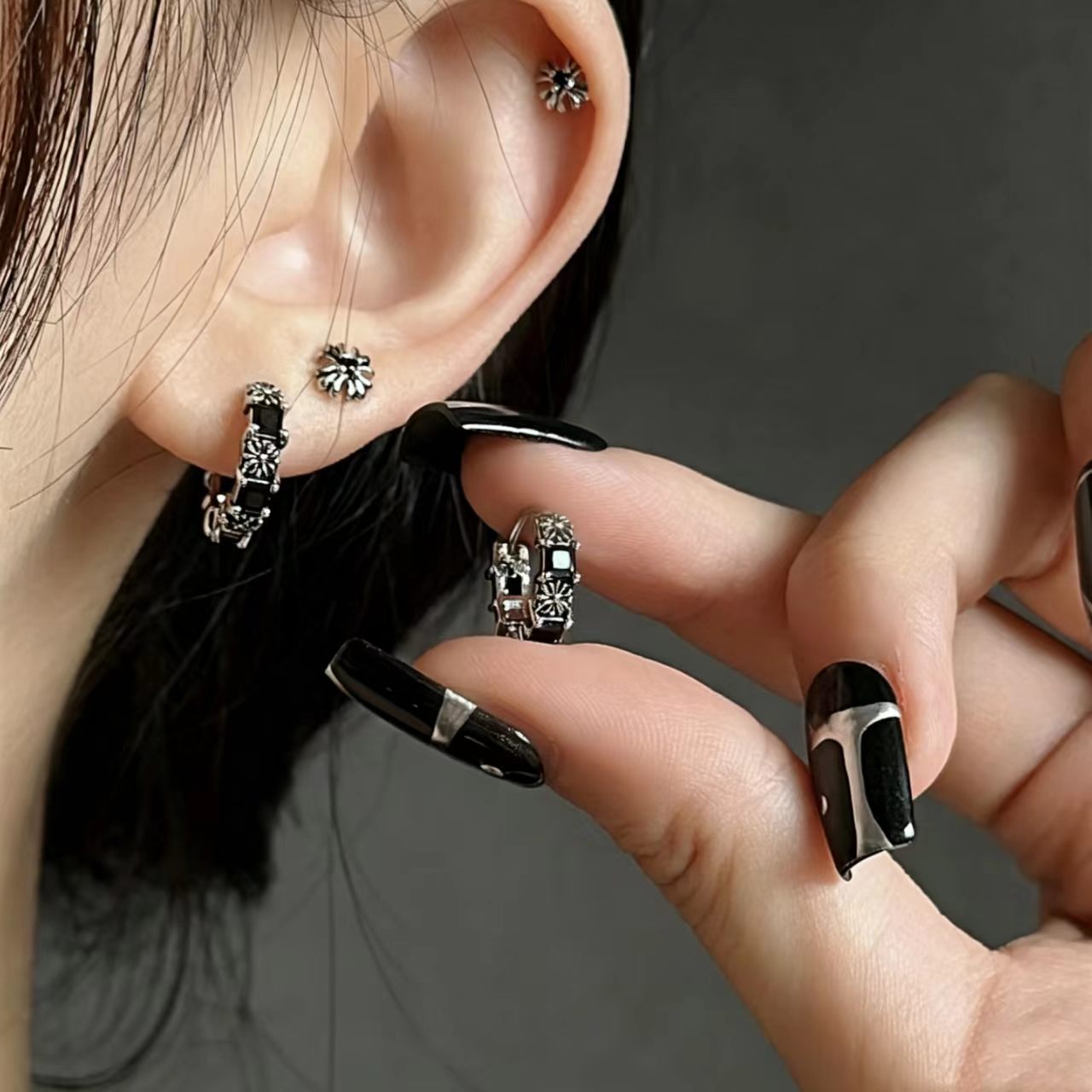 2026 Neue Gothic Dark Ohrsteck – Women'S Fashion Edgy Bewertung und Preis