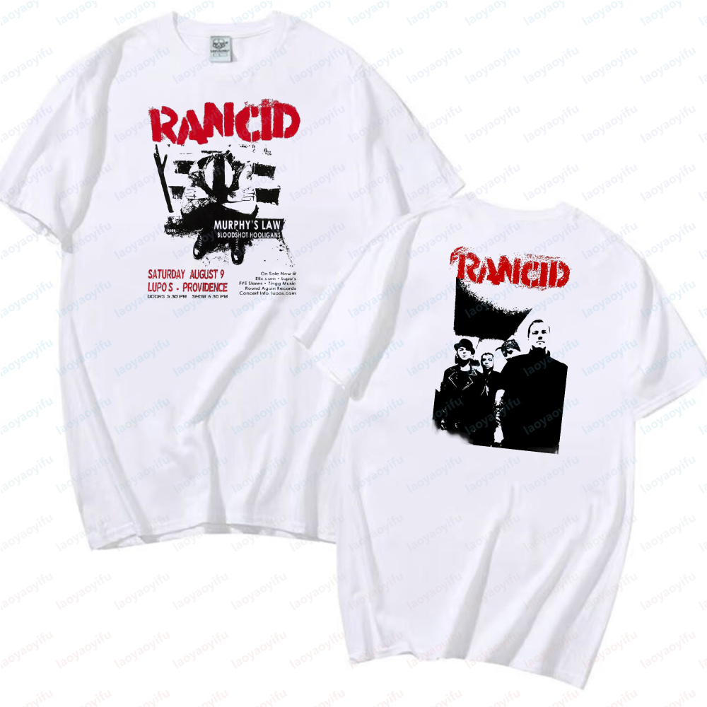 Rancid T-Shirt mit doppelseiti – Women'S Fashion Edgy Bewertung und Preis