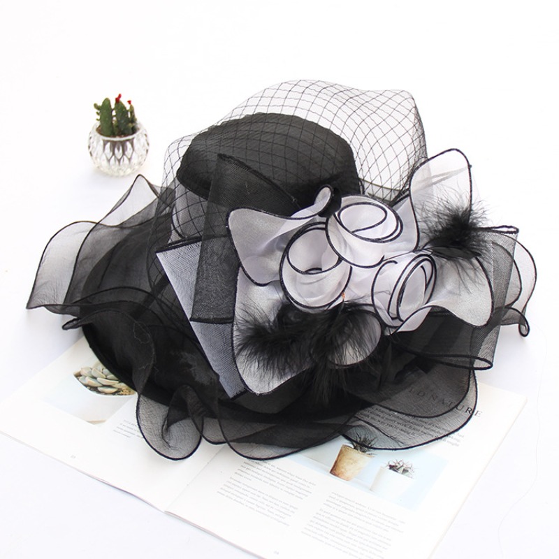 Modische Blumen-Fascinator-Hüt – Women'S Fashion Kentucky Derby Bewertung und Preis