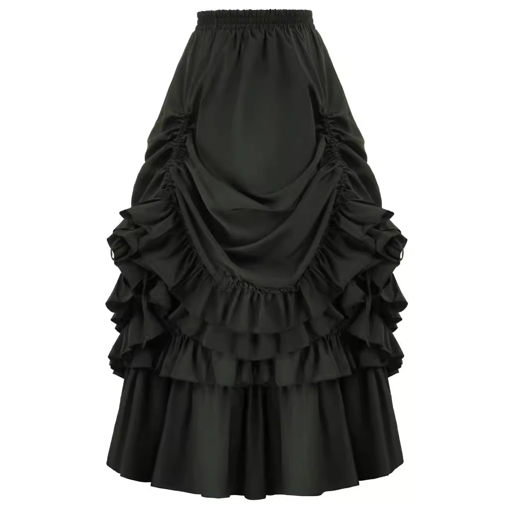 Retro-Gothic-Stil Kurzer Rock  – Women'S Fashion Renaissance Period Bewertung und Preis