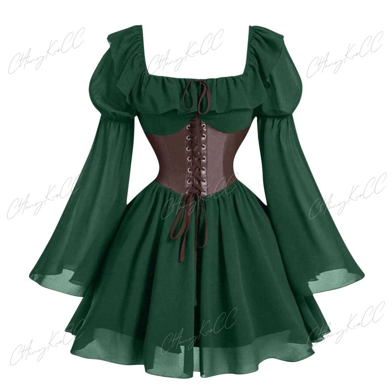 Renaissance-Periode mittelalte – Women'S Fashion Renaissance Period Bewertung und Preis