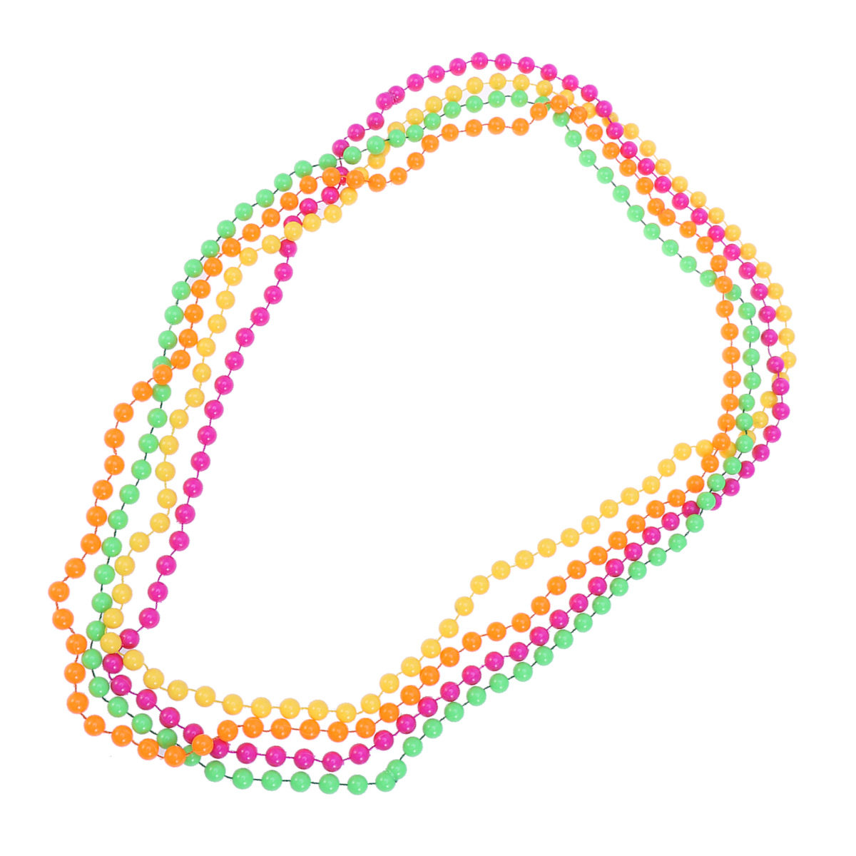 4-teilige Plastikperlenkette f – Women Fashion 80S Bewertung und Preis