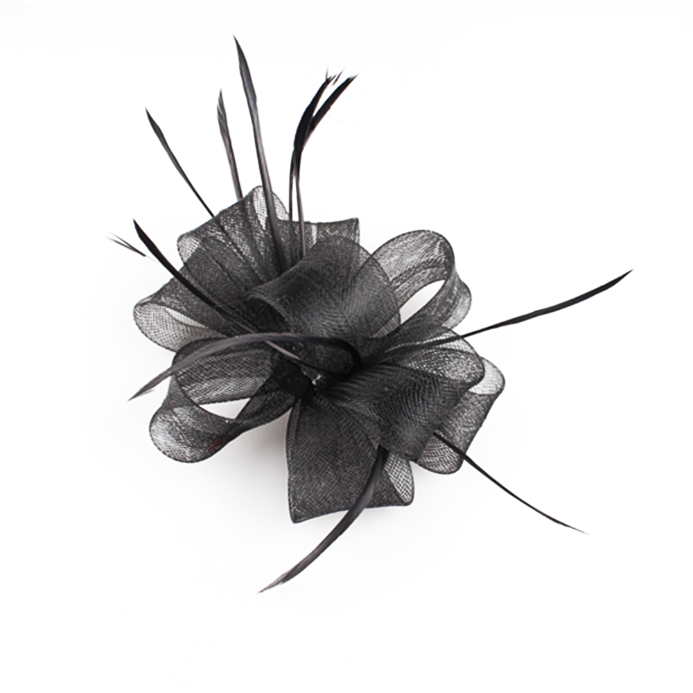 Feder- und Band-Fascinator-Hüt – Women'S Fashion Kentucky Derby Bewertung und Preis