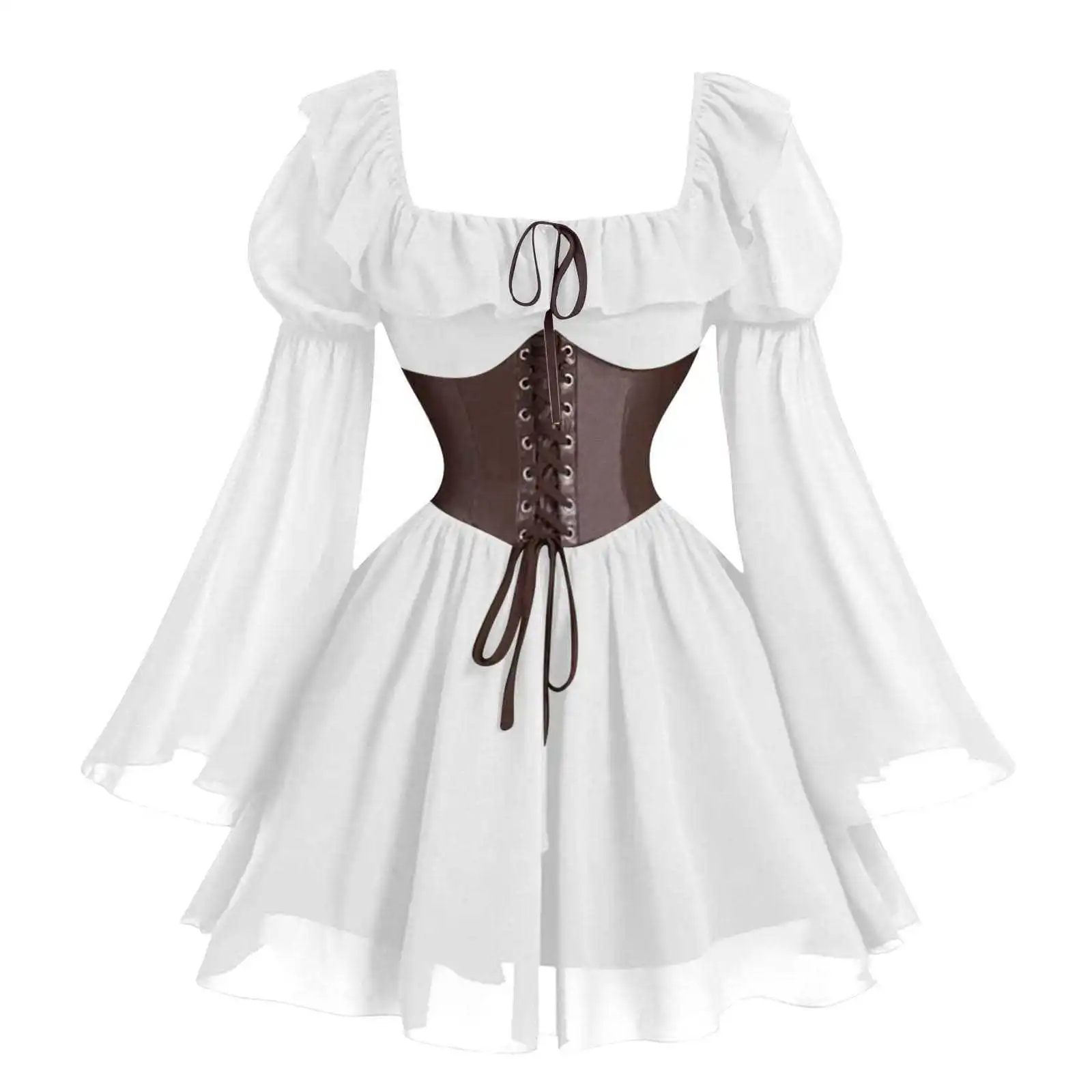 Mittelalterliches Kleid Renais – Women'S Fashion Renaissance Period Bewertung und Preis